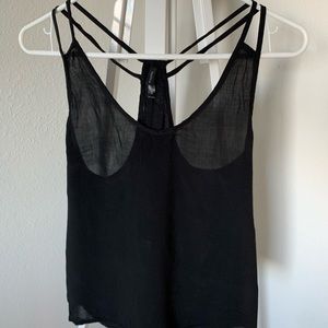 Aritzia Talula Black Tank
